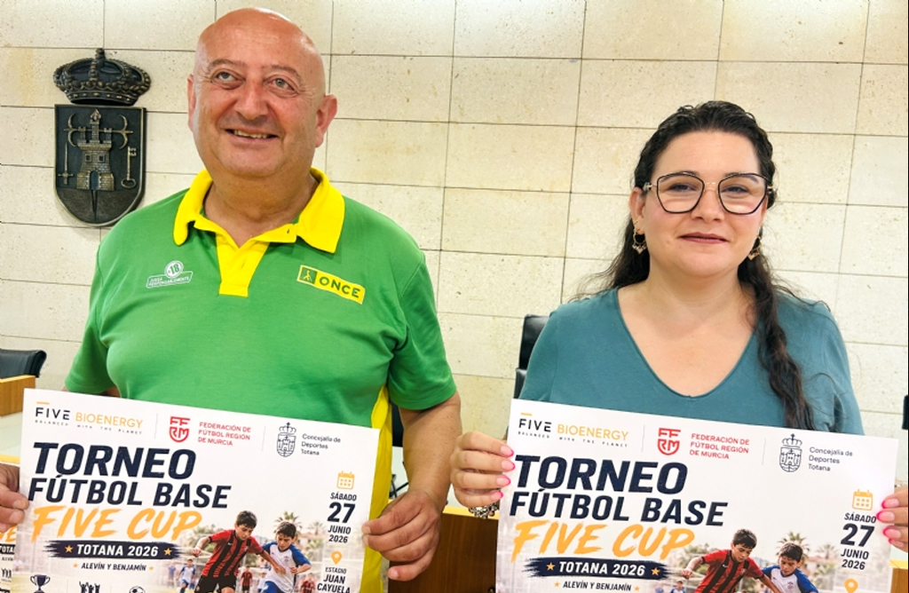 Totana se convierte este s�bado en el epicentro del f�tbol Base con la �Five Cup� en categor�as alev�n y benjam�n